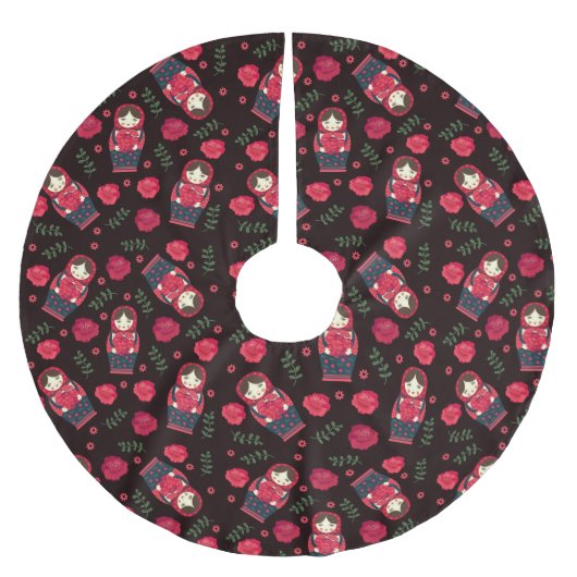 Nesting Dolls Kerstboom Rok (Voorkant)