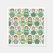 Nesting Dolls Napkins Servet (Voorkant)