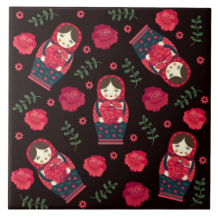 Nesting Dolls Tegeltje