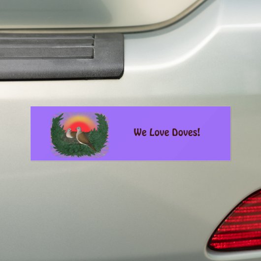 Nesting Doves Bumpersticker (Op auto)
