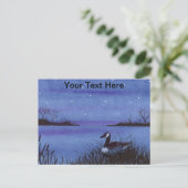 Nesting Goose Briefkaart (Staand voorkant)