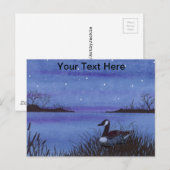 Nesting Goose Briefkaart (Voorkant / Achterkant)