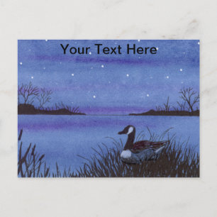 Nesting Goose Briefkaart