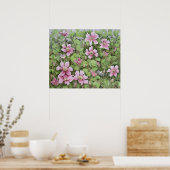 Nesting in Clematis Poster (Keuken)
