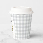 Nesting Party Bless the Nest Baby shower Papieren Bekers (Links)