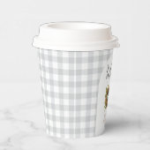 Nesting Party Bless the Nest Baby shower Papieren Bekers (Rechts)