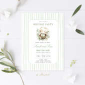 Nesting Party Invitation Kaart
