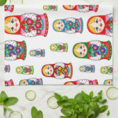 Nesting pop-uppatroon theedoek (Gevouwen)