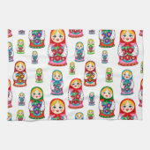 Nesting pop-uppatroon theedoek (Horizontaal)