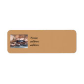 Nesting Time Loon Return Address Label (Voorkant)