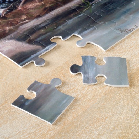 Nesting Time Puzzle Legpuzzel (Zijkant)