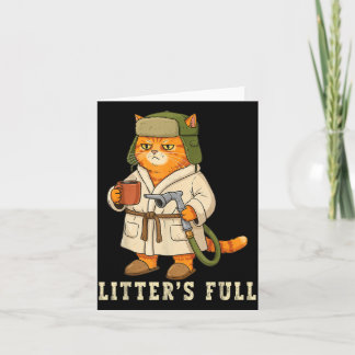 Nestjes Volle Grappige Kat Kerst Gpy Voor Kat Kaart