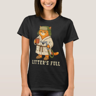Nestjes Volle Grappige Kat Kerst Gpy Voor Kat T-shirt