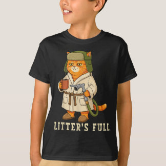 Nestjes Volle Grappige Kat Kerst Gpy Voor Kat T-shirt