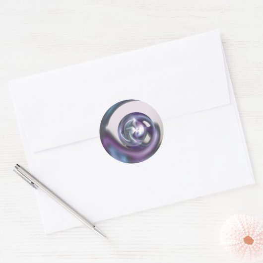 Nestled Sphere Sticker (Envelop)