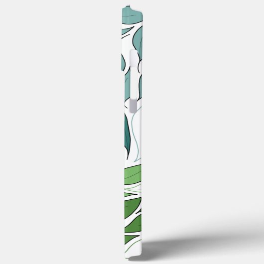 Nestling verlaat iPhone Case (Achterkant / Links)