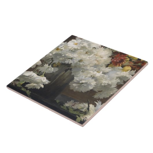  Nestor Gerans Astern in Vase Tegeltje (Zijkant)