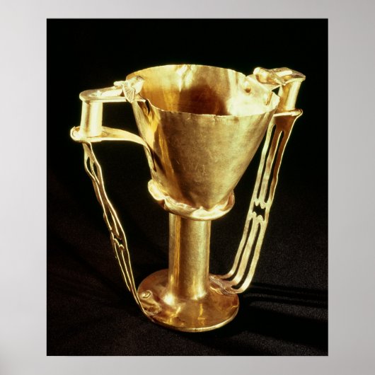 Nestor's cup, Mycenae, c.1550-1500 BC Poster (Voorkant)