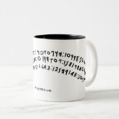 Nestor's Cup Tweekleurige Koffiemok (Voorkant rechts)