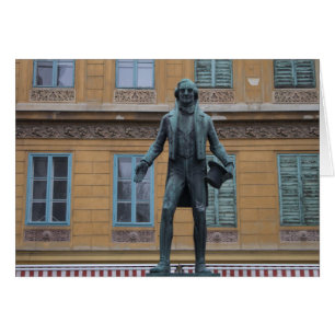 Nestroy Denkmal, Wenen Oostenrijk