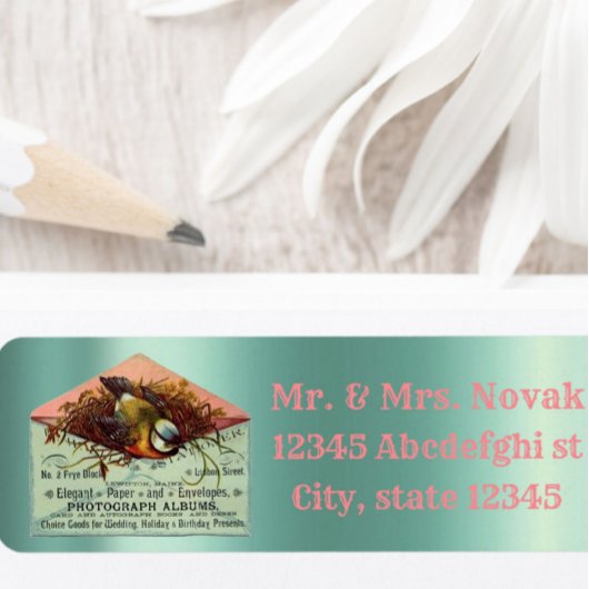 nestvogel retouradres label