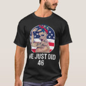 Net 46 Shirt gedaan - we hebben net 46 inauguratie (Voorkant)