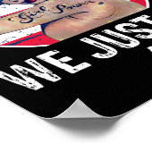 Net 46 Shirt gedaan - we hebben net 46 inauguratie Poster (Hoek)