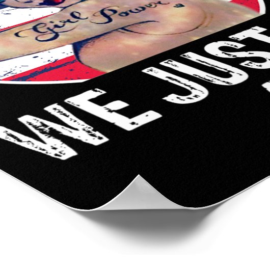 Net 46 Shirt gedaan - we hebben net 46 inauguratie Poster (Hoek)