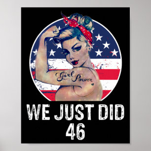 Net 46 Shirt gedaan - we hebben net 46 inauguratie Poster