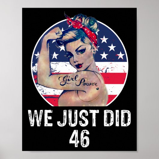 Net 46 Shirt gedaan - we hebben net 46 inauguratie Poster (Voorkant)