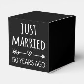 Net 50 Jaar Getrouwd Bedankdoosjes (Achterkant)