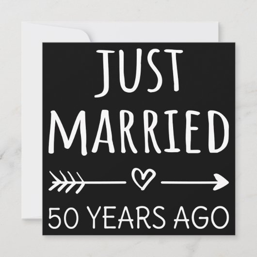 Net 50 Jaar Getrouwd I Kaart (Voorkant)