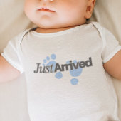 Net Aangekomen- baby voetje Romper