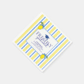 Net Afgestudeerd Aquarel Citroen Afstuderen Servet (Hoek)