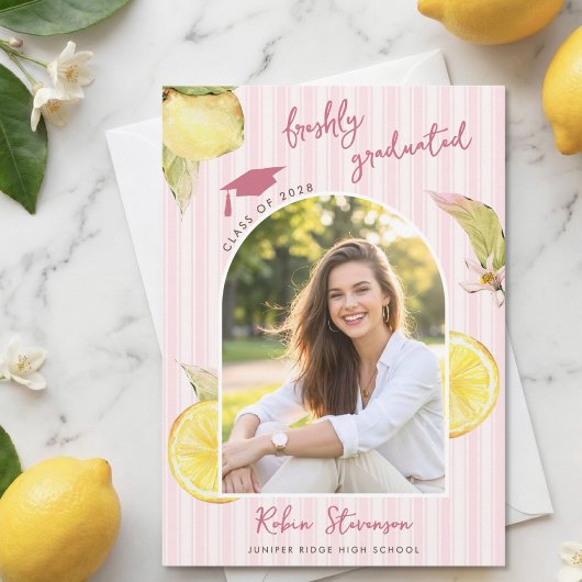 Net Afgestudeerd Citroen Afstuderen Aankondiging