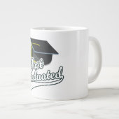 Net afgestudeerd! grote koffiekop (Voorkant rechts)