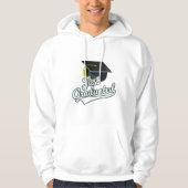 Net afgestudeerd! hoodie (Voorkant)