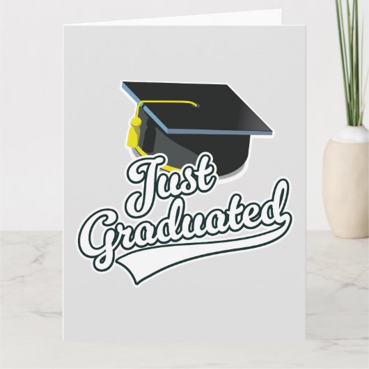 Net afgestudeerd! kaart (Voorkant)