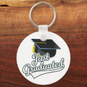 Net afgestudeerd! sleutelhanger (Voorkant)