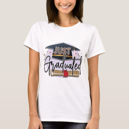 Net Afgestudeerd  T-shirt (Voorkant)