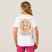 Net Alles Bij Elkaar Houdend T-shirt (Achterkant volledig)
