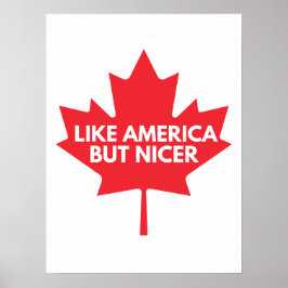Net als Amerika, maar dan mooier Poster