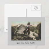 Net als Annie Oakley Briefkaart (Voorkant / Achterkant)