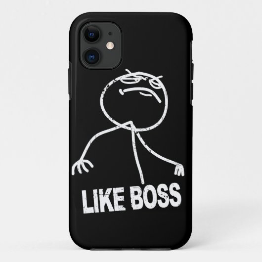 Net als Baas meme Case-Mate iPhone Case (Achterkant)