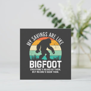 Net als Bigfoot, nooit gezien!