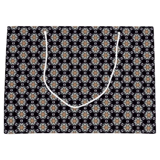 Net als bij Daisy Pattern Large Gift Bag Groot Cadeauzakje (Voorkant)