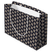 Net als bij Daisy Pattern Large Gift Bag Groot Cadeauzakje (Achterkant Gekanteld)