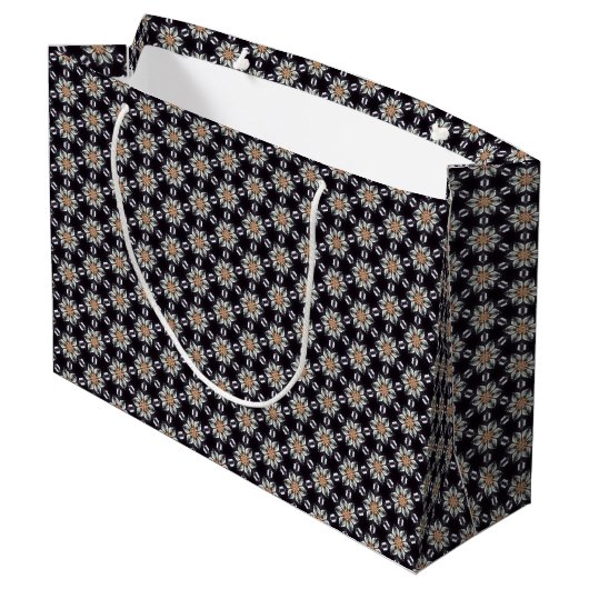 Net als bij Daisy Pattern Large Gift Bag Groot Cadeauzakje (Achterkant Gekanteld)