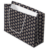 Net als bij Daisy Pattern Large Gift Bag Groot Cadeauzakje (Voorkant Gekanteld)