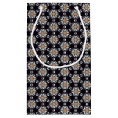 Net als bij Daisy Pattern Small Gift Bag Klein Cadeauzakje (Achterkant)